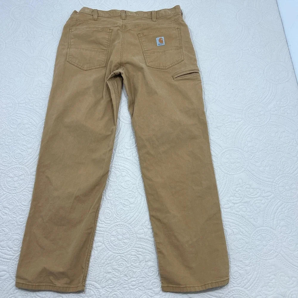 Carhartt Mens Relaxed Fit Canvas‎ Work Pants Brown 102517-918 36x30